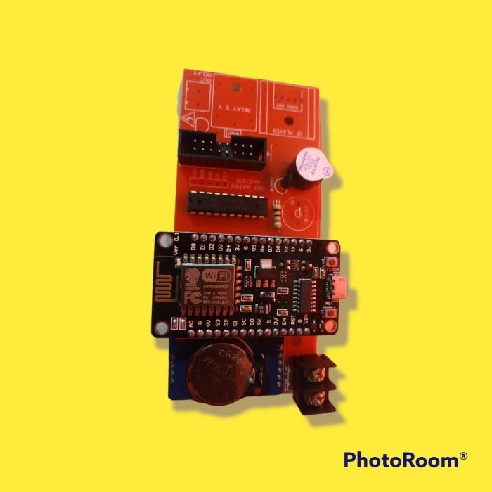 Controller Jam sholat 1 panel Wifi