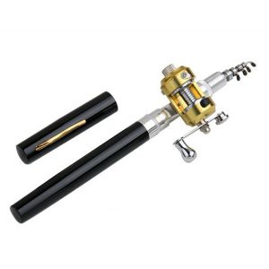 

Pancingan Berbentuk Pena Mini Pen Fishing Panjang 1M Black Berkualitas