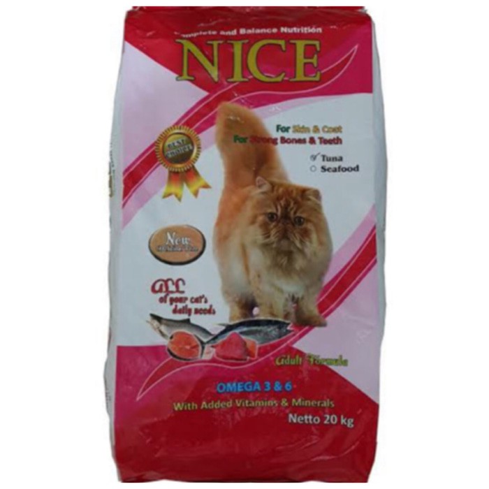 Nice Tuna Repack 500gr - Makanan Kucing Anak Kucing