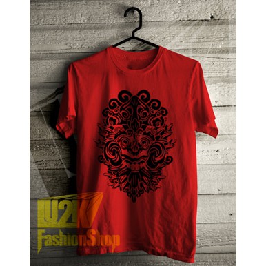 KAOS LEAK BALI BARONG BARONGSAI MASK DISTRO KEREN L2K 499