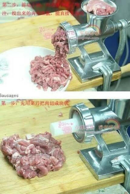 Meat Grinder besi gen 2 / Penggiling Alat Gilingan Daging Serbaguna