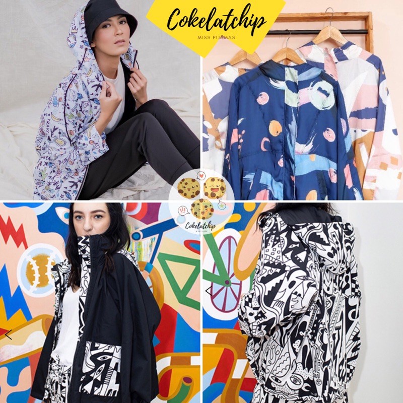 Cottonink x Abenk Alter / Monochrome Abenk Valera / Pelangi Jacket Senjascarf / Nyki Jacket Kimi