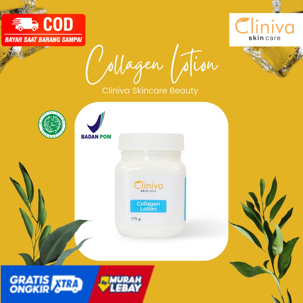 Cliniva Skincare 100% Original - Collagen Lotion Perawatan Pria/Wanita BPOM | SKINCARE TERMURAH