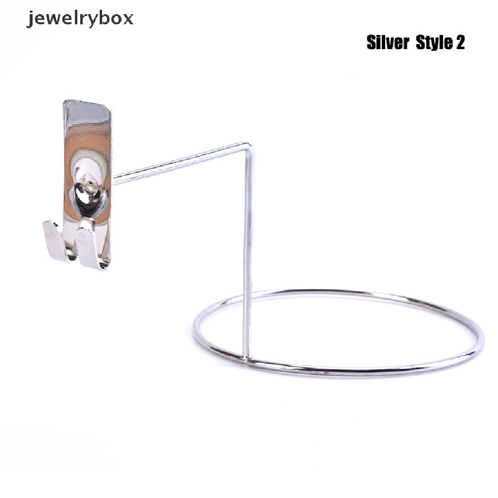 (jewelrybox) Rak Display / Organizer Helm / Topi Model Tempel Dinding Untuk Butik