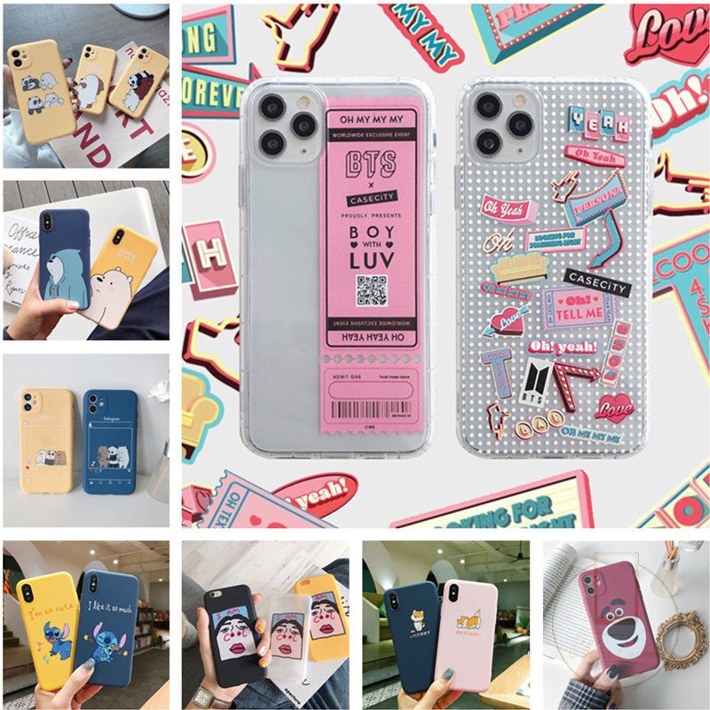 Casing Silikon Xiaomi Redmi Note 9 8 5 7 Pro 5A Prime Redmi 9 7 9A 4A 5A 6A S2 8 7 4X MiA1 MiA2 Motif Kartun