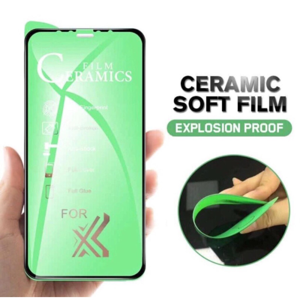 Tempered Glas Ceramix Film Anti Pecah Vivo Y11 Y12 Y15 Y17 Y19 Y30 Y50 Y71 Y81 Y83 Y91 Y95 Y91C