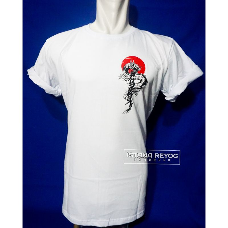 KAOS WARGA PSHT / KAOS PSHT NAGA BULAN MERAH / KAOS PSHT/ SAKRAL WARGA/ SAKRAL SISWA / SAKRAL BORDIR