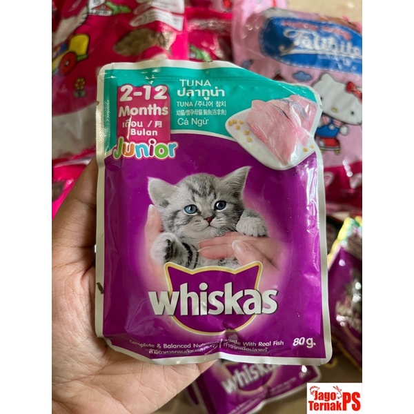 WHISKAS JUNIOR TUNA