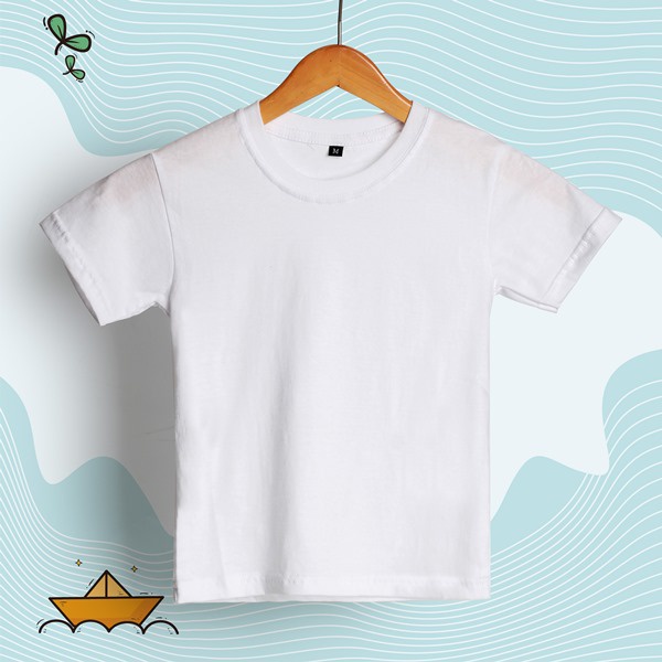 kaos anak unisex / atasan anak murah / baju anak unisex / Kaos Polos Anak Usia 1-12th Kaos Anak Unisex Cowok/Cewek Kaos Oblong Anak Baju Anak Anak/Atasan baju anak cewe cowo