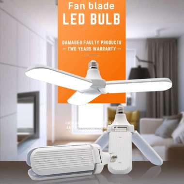 Lampu Bohlam Led Model Kipas 3 Baling 45W LED FAN LIGHT