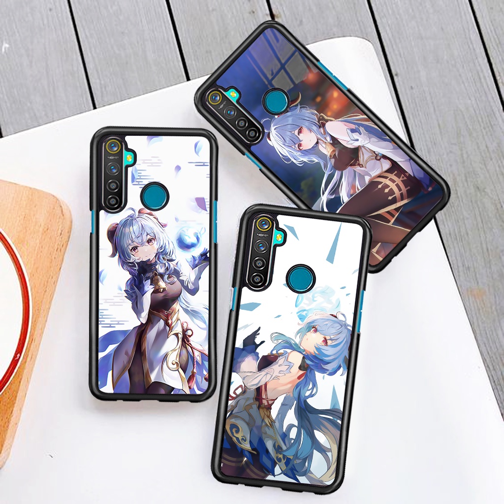 (B27) CASE GLOSSY REALME 3 3 PRO 5 5i 5s 5 PRO 6 7 7 RPO 8 8 PRO X | CASE HAPE MOTIF GANYU GENSHIN I