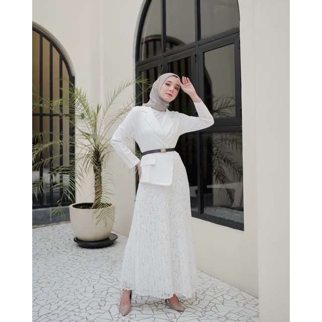 Gisselle Dress ( sudah plus belt)