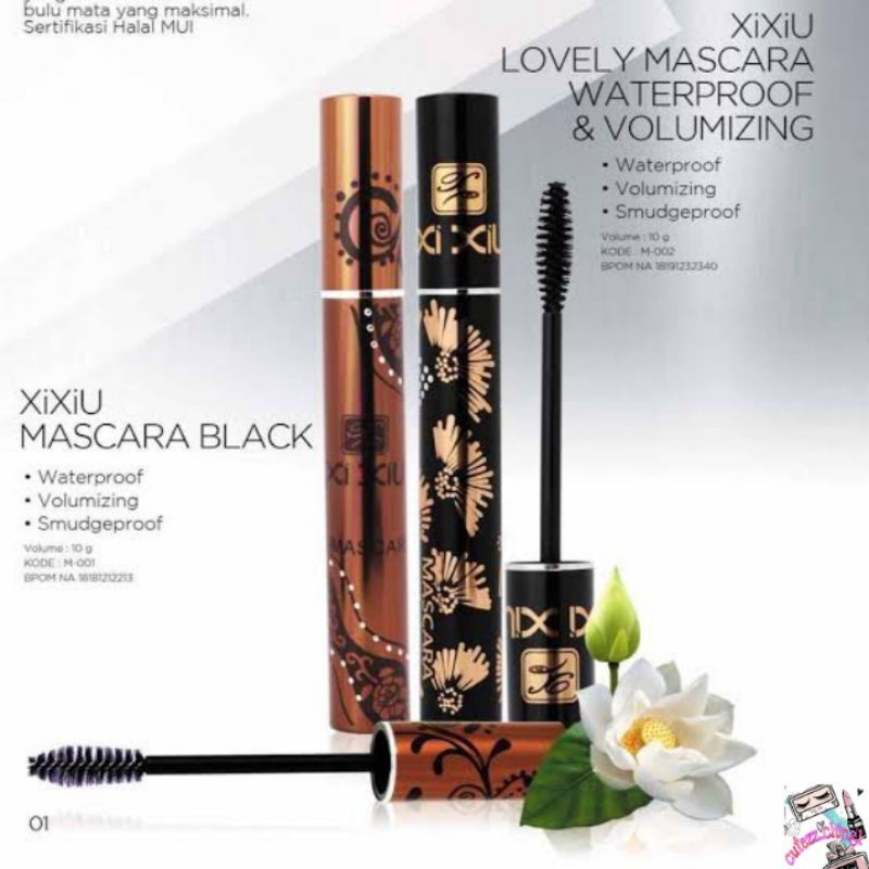 Mascara waterproof xiu xiu