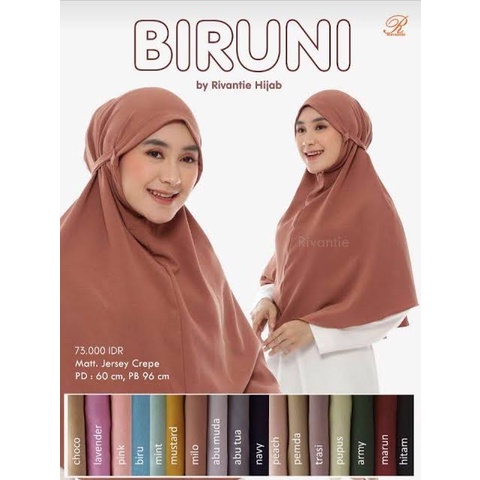 JILBAB DEWASA RIVANTIE BIRUNI (NADA)