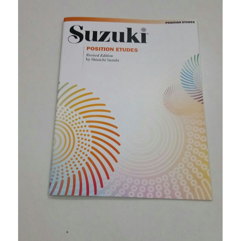 Suzuki Position Etudes Buku biola Suzuki Position etude by Shinichi Suzuki for violin