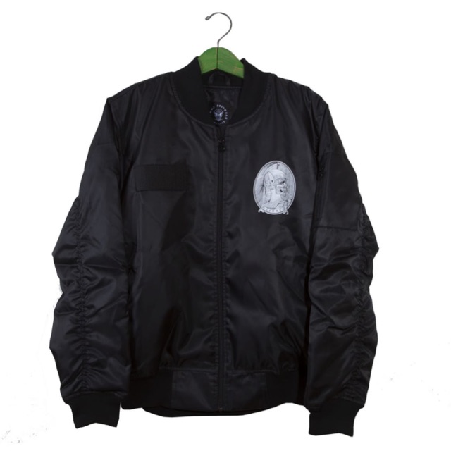 Jaket Bomber Gummo Throne - Black