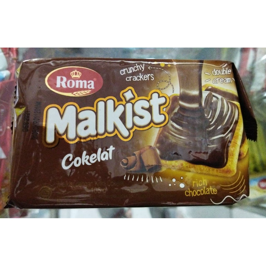 

Roma Malkist Cokelat 105 gr