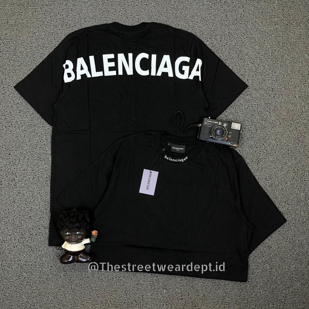Kaos T shirt Tee Balenciaga Back Logo