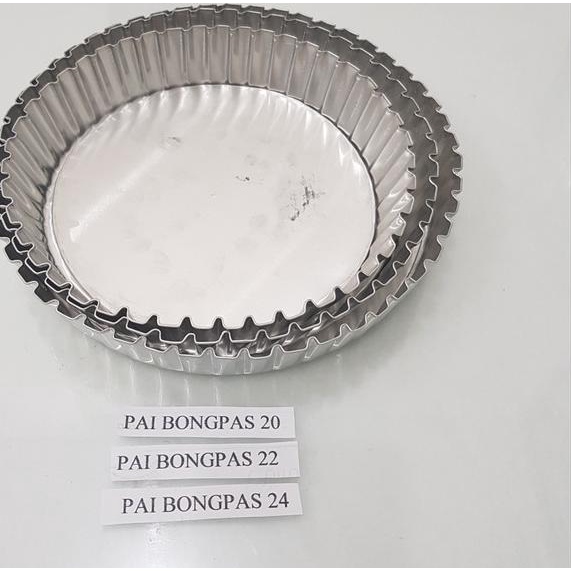 ♛ Loyang bongkar pasang cetakan pie buah / pie pan 20cm ➻