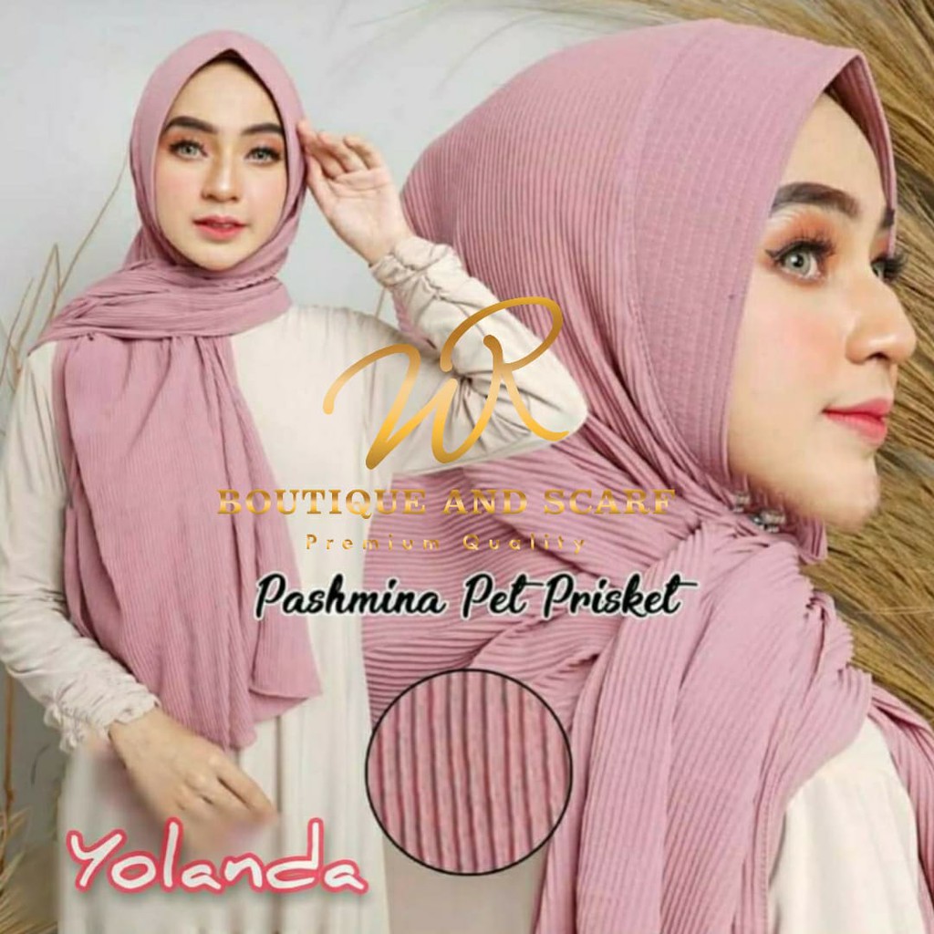 PASHMINA PLISKET SOFT PAD CERUTY /PASHMINA PRISKET PET CERUTY BABYDOLL