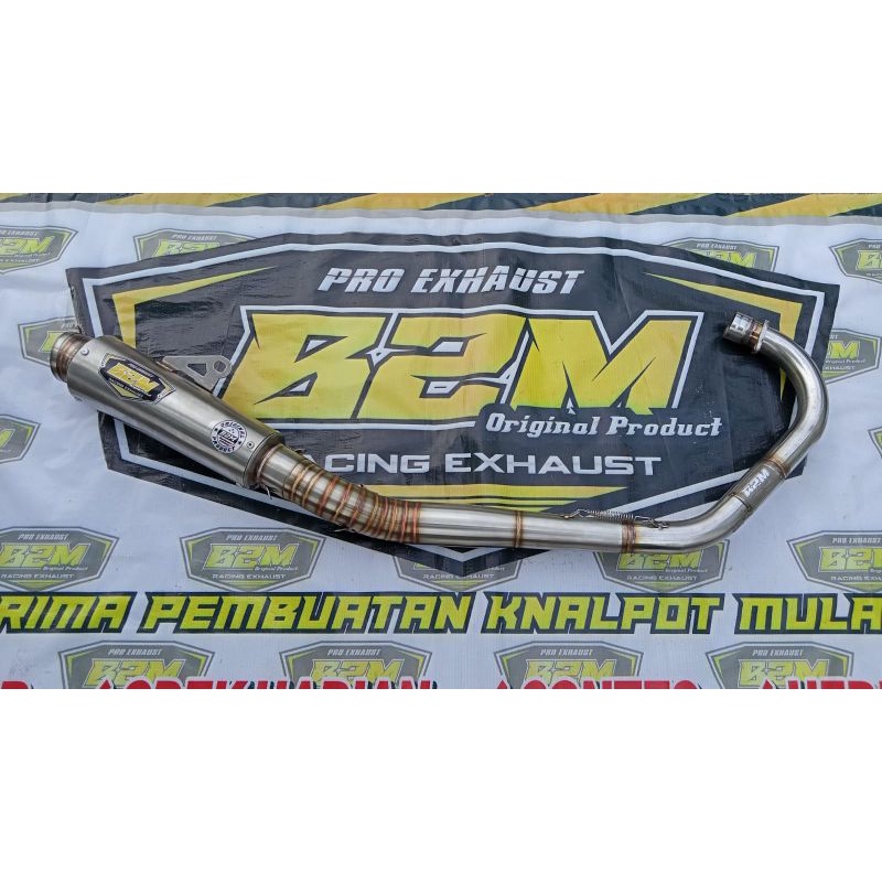 KNALPOT BULAT CONDONG CB/GL/TIGER,BY B2M RACING EXHAUST