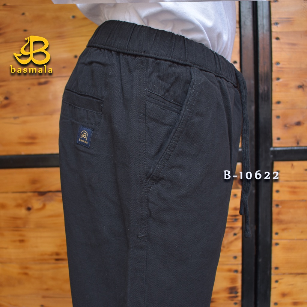 IZZDIHAAR Celana Siriwal Motif Polos Ukuran M,L,XL Warna hitam B10622