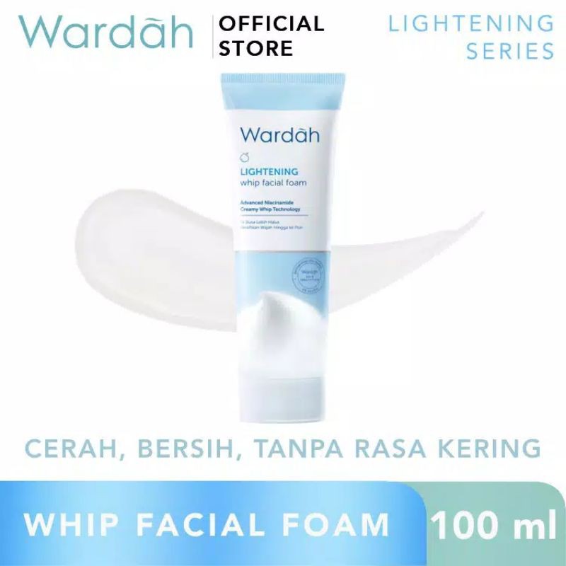 WARDAH LIGHTENING WHIP FACIAL FOAM 100 ml &amp; 50 ml