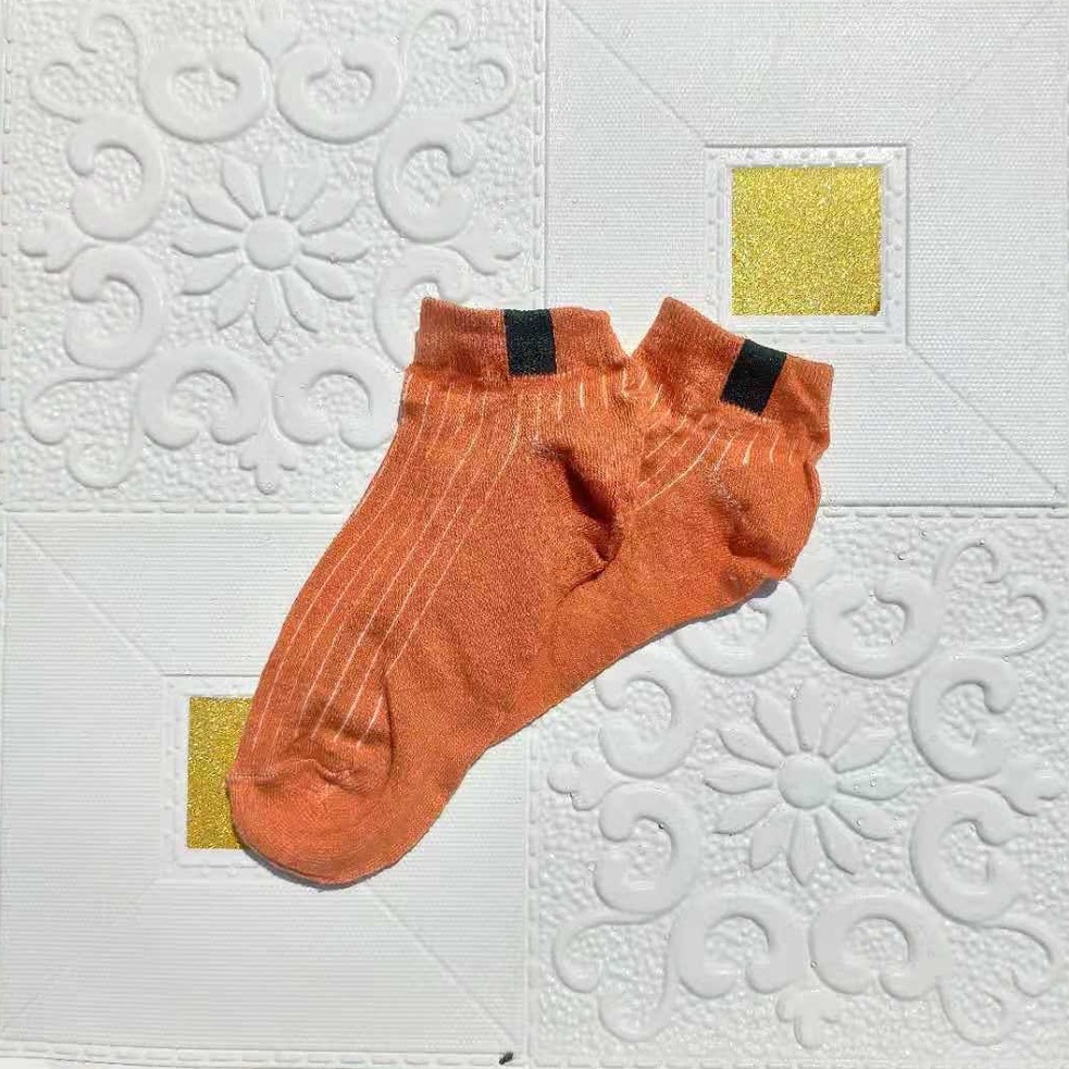 【CT】Kaos Kaki Polos 6 Garis Unisex Fashion Wanita/Pria Kaos Kaki  Murah #kk 16-Tan