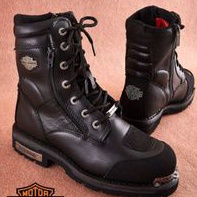 Sepatu boots pria harley davidson original
