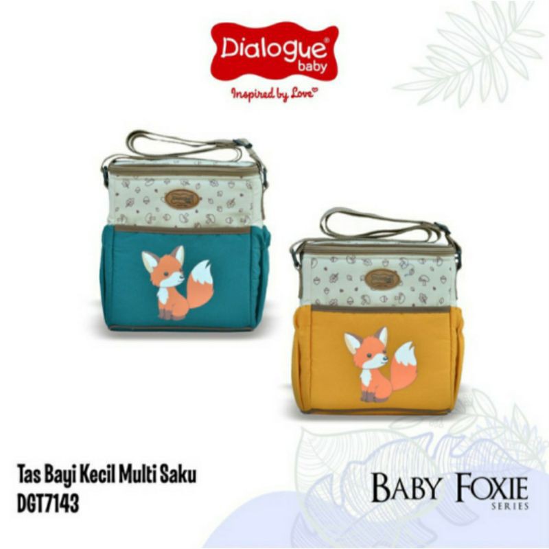 Dialogue tas kecil bayi foxie series tas baju bayi