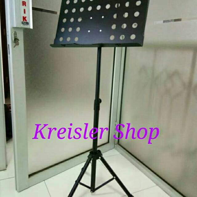 Stand book besar lubang lubang music stand musik stand besar