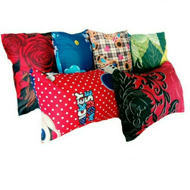 bantal murah dacron karakter/ bantal kepala (random)