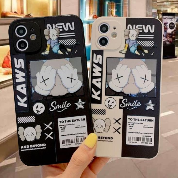 (PoX➲) Softcase Kaws Vivo V9 Y55 V21E V21 4G 5G Y73 Y71 Y50 Y30 y55s 1603 Y30i y81 V5 V5s Y65 lite Y
