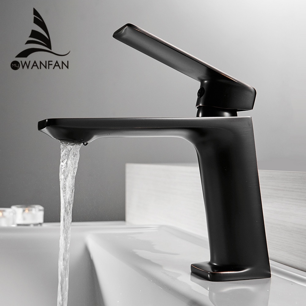 Promo Spesial Basin Faucet Torneira Para Banheiro Bathroom Sink Faucet Single Handle Black Faucet Shopee Indonesia