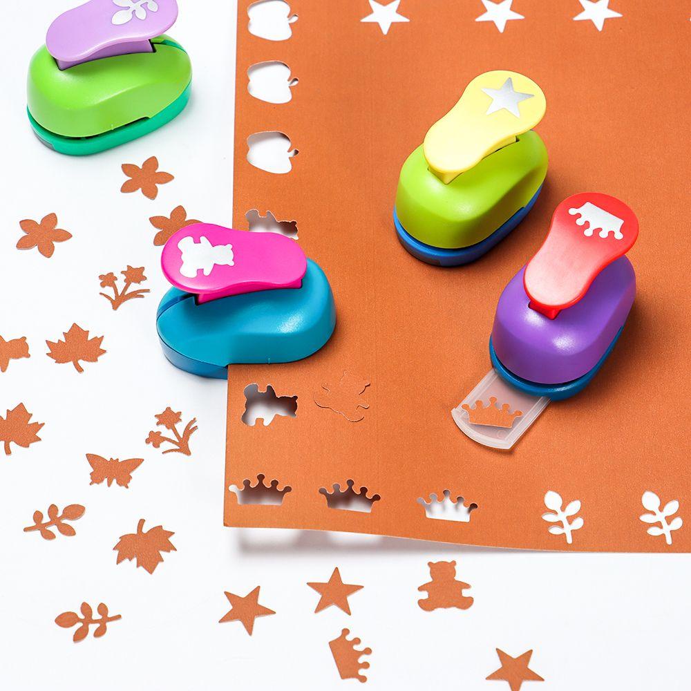 Suyo Color Random Hole Punch DIY Handmade Aksesoris Album Foto Perangkat Embos