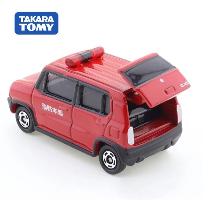 Tomica Reguler 106 Suzuki Hustler Fire Command Vehicle Takara Tomy Original Diecast Miniatur Mobil