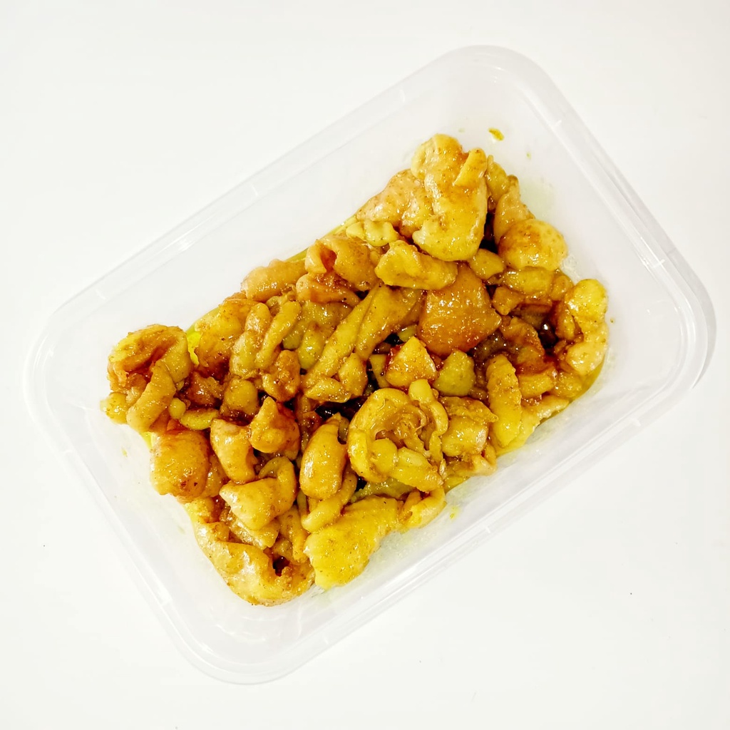 

Kulit Ayam Bumbu Ungkep