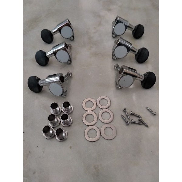 Dreyer Gitar 3/4 Grover kanan kiri // Dryer Grover gitar akustik //Crom // Hitam grover Martin gitar