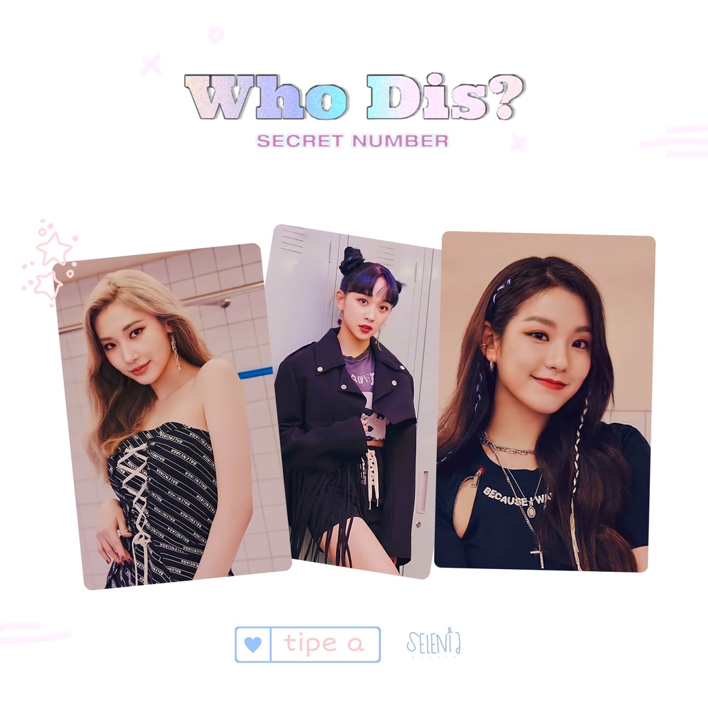 Jual Photocard Premium Secret Number Who Dis Jinny Lea Dita Soodam Denise Shopee Indonesia 2679