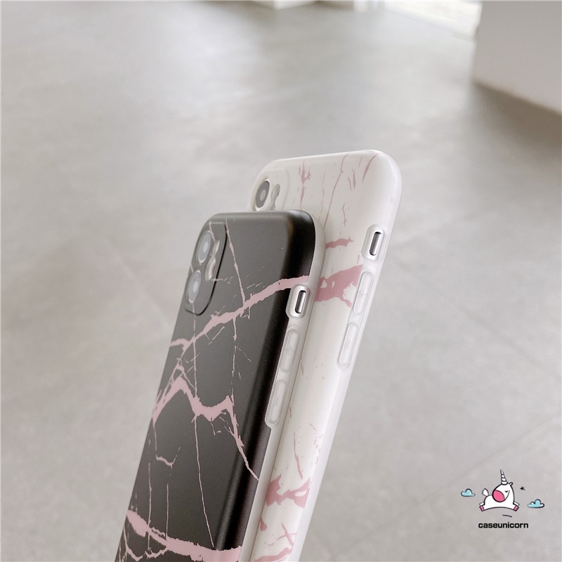 Soft Case Bahan Silikon Motif Marble Untuk Iphone 11 12 8 7 6 6s Plus 11 12 pro Max 12 mini Xr X Xs Max Se 2020