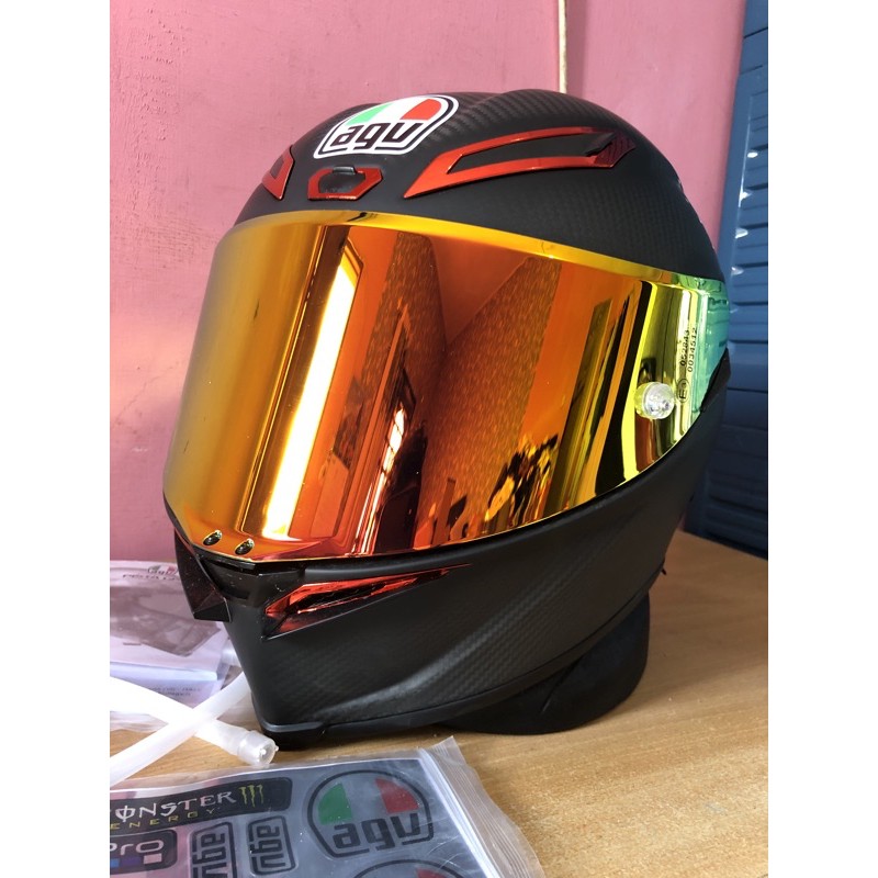 clone agv pista gprr speciale bahan carbon gp rr