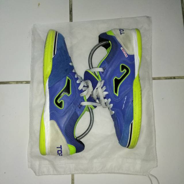 Sepatu futsal joma top flex 704 original bahan leather (kulit)