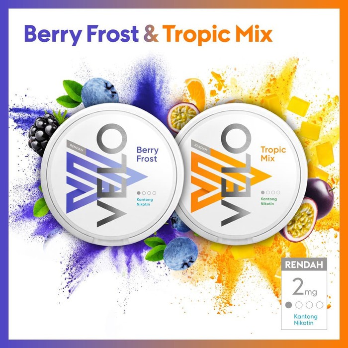 

VELO - Tropical Berries Bundling 2 Cans 2mg