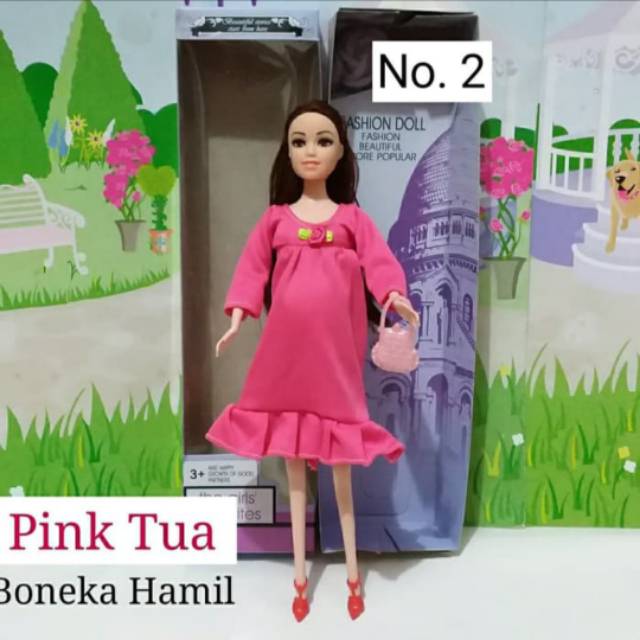 Boneka Barbie Hamil.