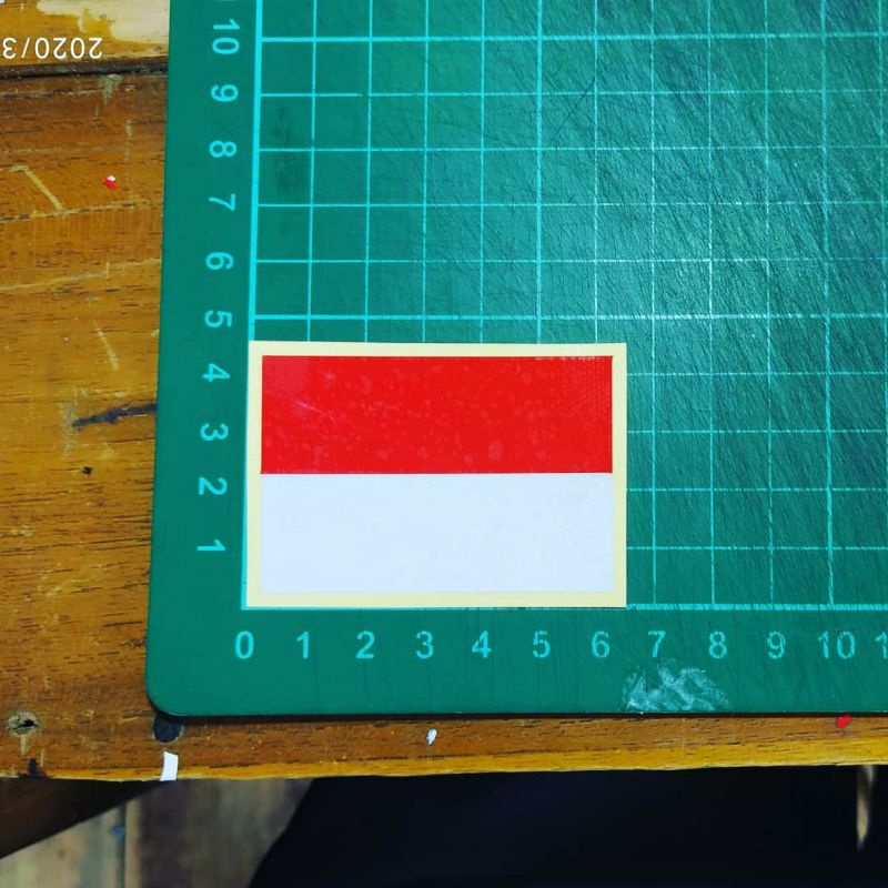 

Sticker Cutting Bendera Indonesia isi 1 pcs