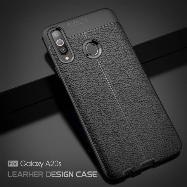 Case samsung A20s black cover Auto-focus