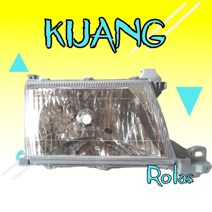 LAMPU DEPAN BESAR TOYOTA KIJANG KAPSUL EFI KRISTA LGX 2001 2000 2002 HEAD LAMP UTAMA HEADLAMP