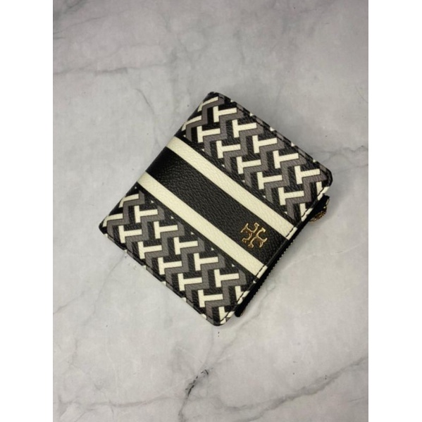 tory burch t zag zip mini wallet