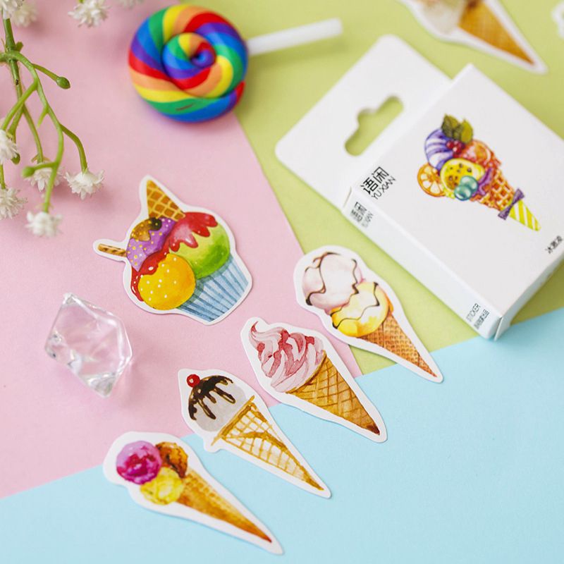 

[1 pcs] Sticker Ice Cream Aesthetic vintage | Stiker untuk Tumblr / Dekorasi / Deco / Scrapbook / Jurnal / Diary / Bujo / DIY / HP / Laptop