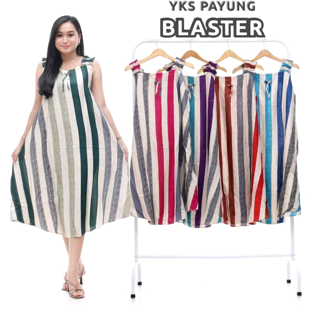 BATIK WANITA KEKINIAN DASTER RAYON YUKENSI  ( BLASTER POLKA GARDEN SHABBY MONOCROM AURORA MALIKA SAKURA ) BUMIL MURAH ADEM-YKS PAYUNG BLASTER